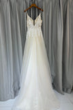 IvorlyLiningandIvory LaceWeddingDressonFineStrapslaceWeddingDressesSelina2025407