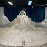 High Quality Lace Sequin Long Sleeves Affordable Wedding Dress selina202250746