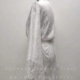 Long Sleeves Wedding Robe For Bride&Bridesmaid Long Bridal Pajamas selina2022091405